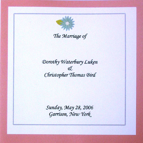 Program Cover