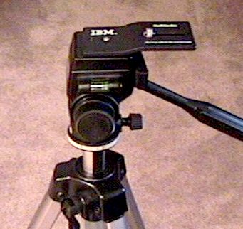 Tripod with pan head